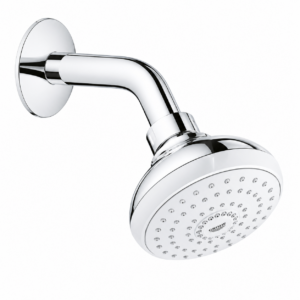 Grohe Overhead Shower with Arm 27870001 xe2x80x93 YouBuild