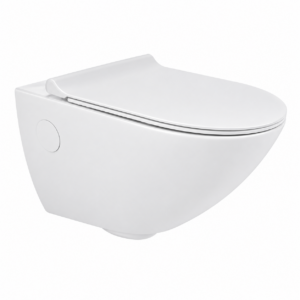 Jaquar Rimeless WC with Seat Cover CNS WHT 963UFSM